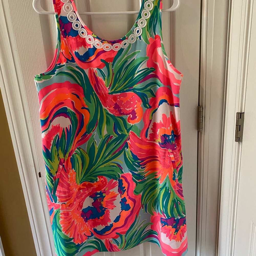 Lilly Pulitzer multi colored bow tie dress